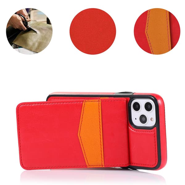 Genomtänkt (Leman) Skal med Kortfack - iPhone 11 Pro