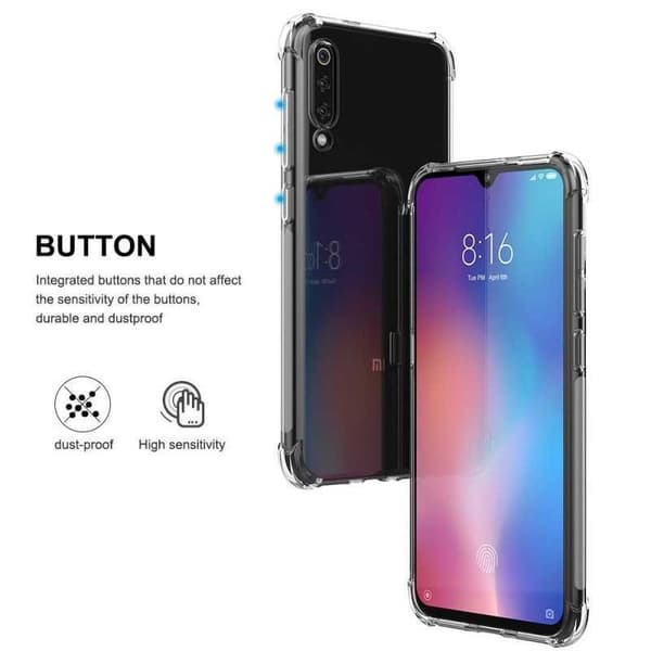 Xiaomi Mi 9 stødabsorberende silikoneskal Shockr