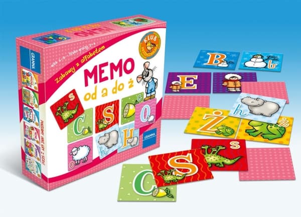 Granna Gra Memo AŻ - (00249)