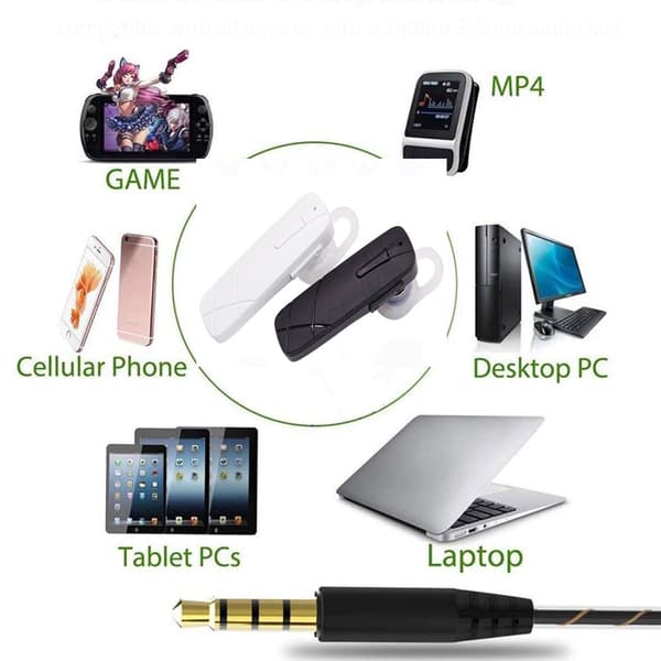 Effektfullt Mini Handsfree Bluetooth Headset