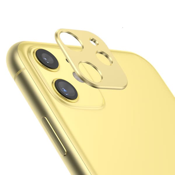 iPhone 11 Premium HD Bakre Kameralinsskydd Metalram Al Alloy