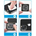 Miniatyrbild 9 av 11: Ultratunn Avancerad Kameralinsskydd Al Alloy iPhone 11 Pro