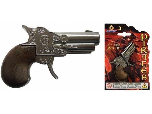 Gonher liten piratmetallpistol - 239849
