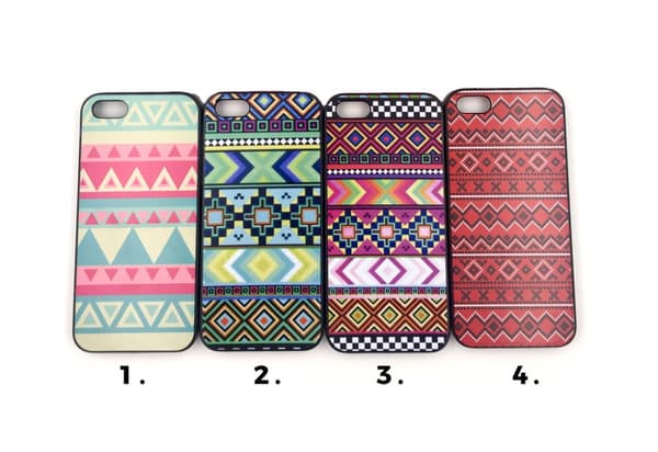 Pattern Skal iPhone 5/5S/SE(1a generationen) - flera färger