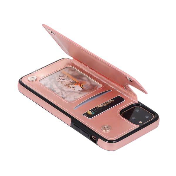 iPhone 11 Pro - Professionellt Skyddsskal med Kortfack NKOBEE