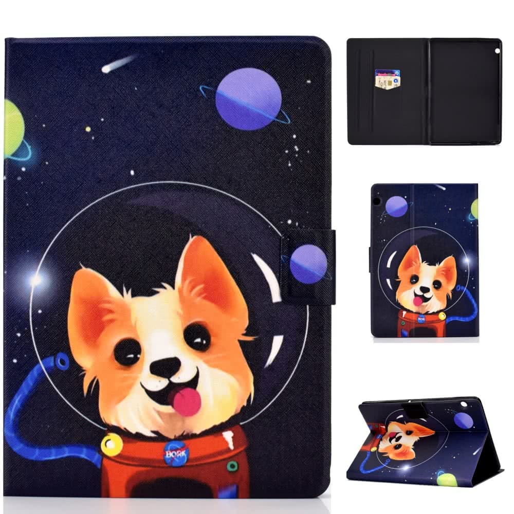 Huawei MediaPad T3 10 Suojakotelo Motiv Hund i Rymden