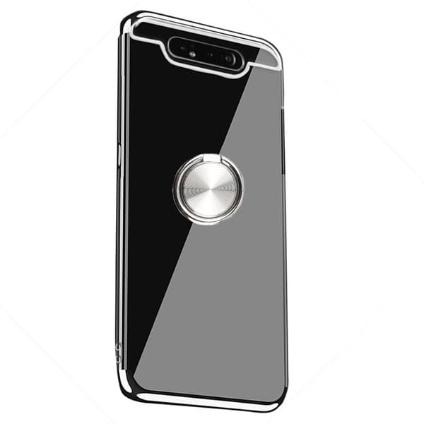 Genomtänkt Skal med Ringhållare - Samsung Galaxy A80