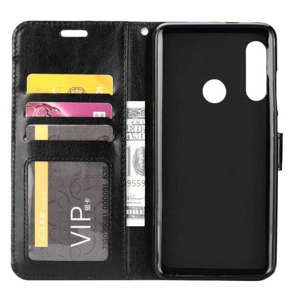 Motorola G8 Plus Pung Etui PU Læder 4 RUMM
