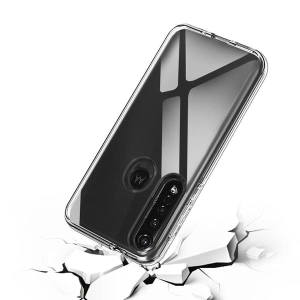 Transparent Silikon TPU-Skal till Moto G8 Plus