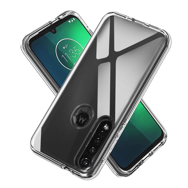Transparent Silikon TPU-Skal till Moto G8 Plus
