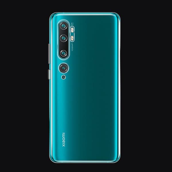 Transparent Silikon TPU-Skal till Xiaomi Mi Note 10/10 Pro