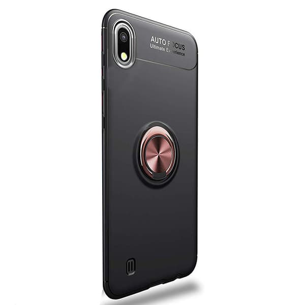 Samsung Galaxy A10 - Stilrent Skyddsskal med Ringhållare