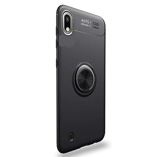 Samsung Galaxy A10 - Stilrent Skyddsskal med Ringhållare