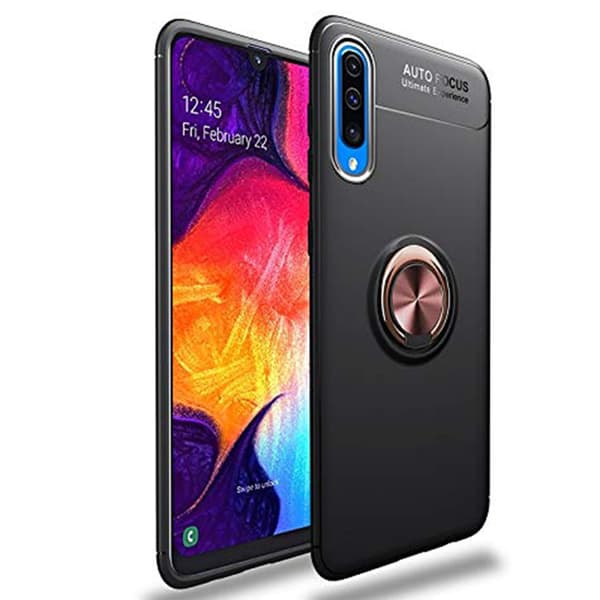 Samsung Galaxy A70 - Professionellt Skal med Ringhållare