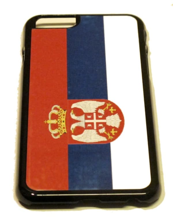 Mobildeksel - Serbia Flag Iphone 8