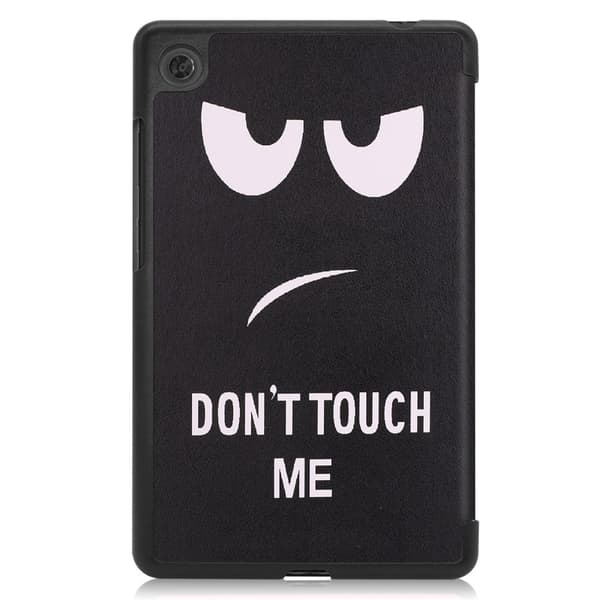 Tri-fold Fodral till Lenovo Tab M7 (1 Gen) - Don't Touch Me