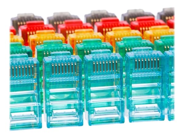 Netrack - Nätverkskontakt - RJ-45 (hane) - UTP - CAT 5e (paket om 100)