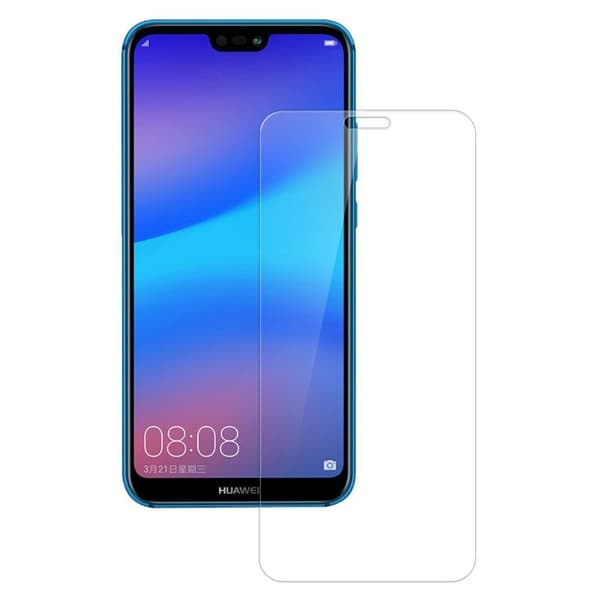 iCoverCase | Huawei P20 Lite | 2-Pakkaa Näytönsuoja | Karkaistuun lasiin