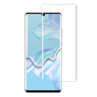 iCoverCase | Huawei P30 Pro | 2-Pakke Skjermebeskytter | Herdet Glass