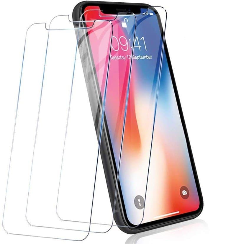 iCoverCase | iPhone 11 Pro | 2-Pakke Skjermebeskytter | Herdet Glass