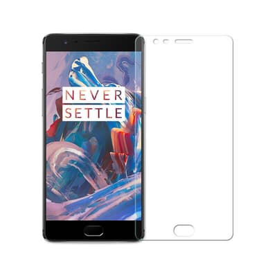 iCoverCase | OnePlus 5 | 2- Pakkaa Näytönsuoja | Karkaistuun lasiin