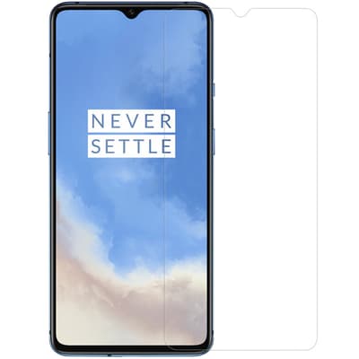 iCoverCase | OnePlus 7T | 2- Pakkaa Näytönsuoja | Karkaistuun lasiin