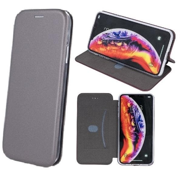 Huawei P30 Lite - Smart Diva Fodral Mobilplånbok - Grå
