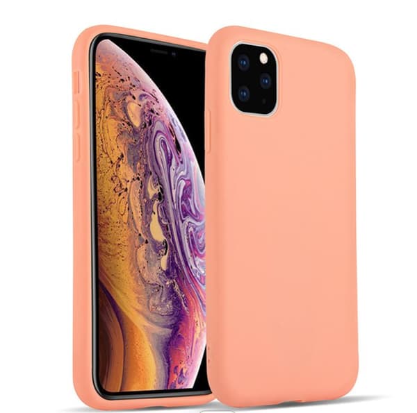 INF Støtsikkert flytende silikondeksel til iPhone 11 Pro Orange