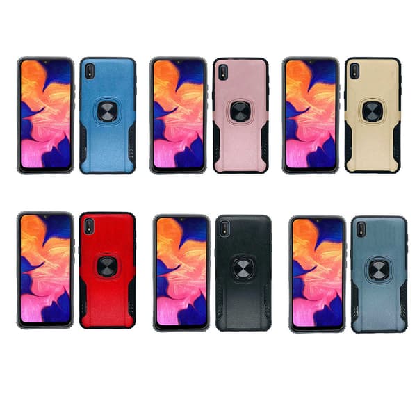 Genomtänkt Skal med Ringhållare - Samsung Galaxy A10