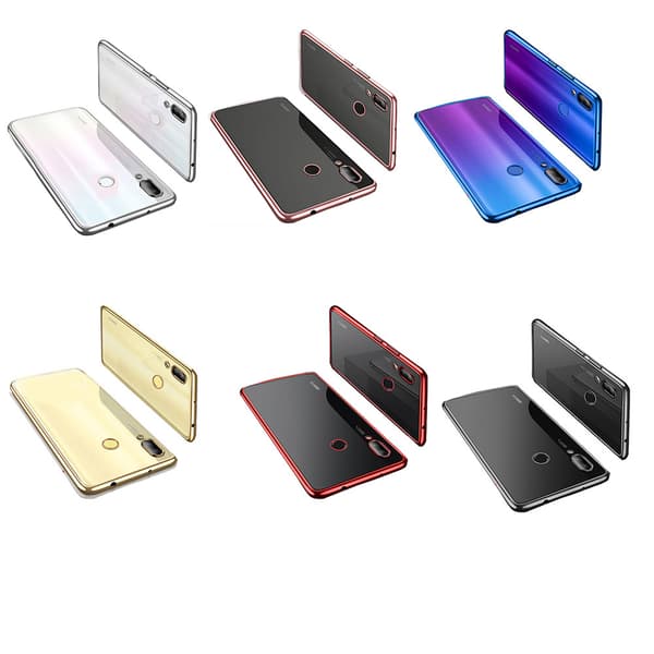 Huawei P Smart 2019 - Genomtänkt Skyddsskal i Silikon