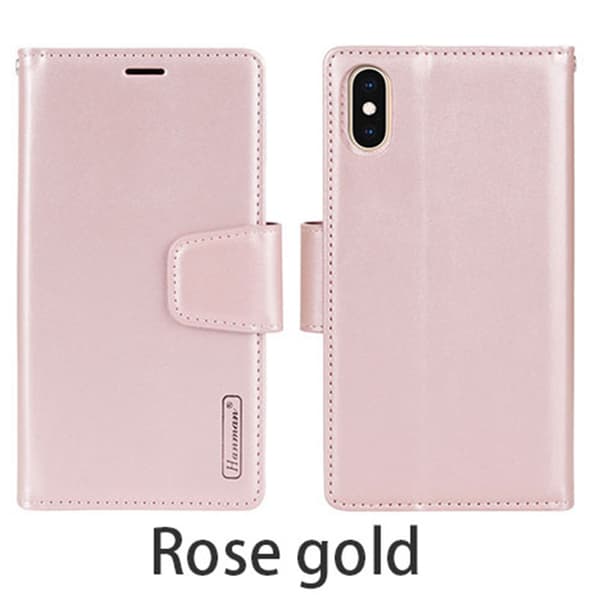 iPhone X/XS - Professionellt (Hanman) Plånboksfodral 2 i 1