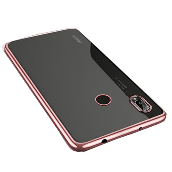 Huawei Y6 2019 - Exklusivt Kraftfullt Silikonskal