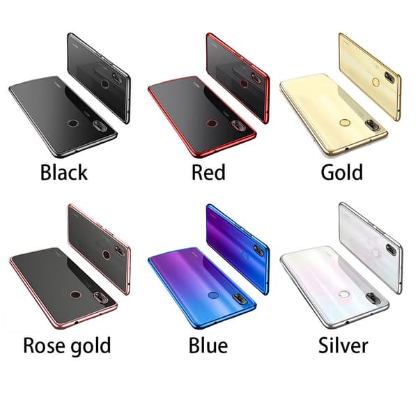 Huawei Y6 2019 - Exklusivt Kraftfullt Silikonskal