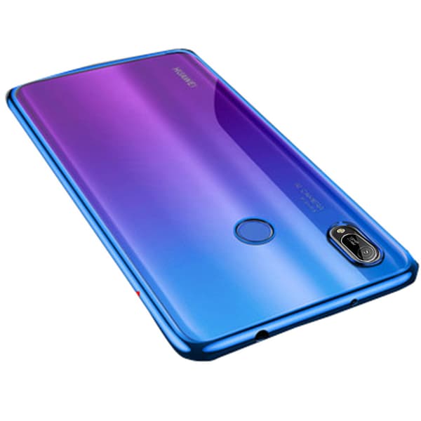 Huawei Y6 2019 - Exklusivt Kraftfullt Silikonskal