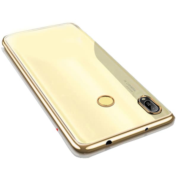 Huawei Y6 2019 - Exklusivt Kraftfullt Silikonskal