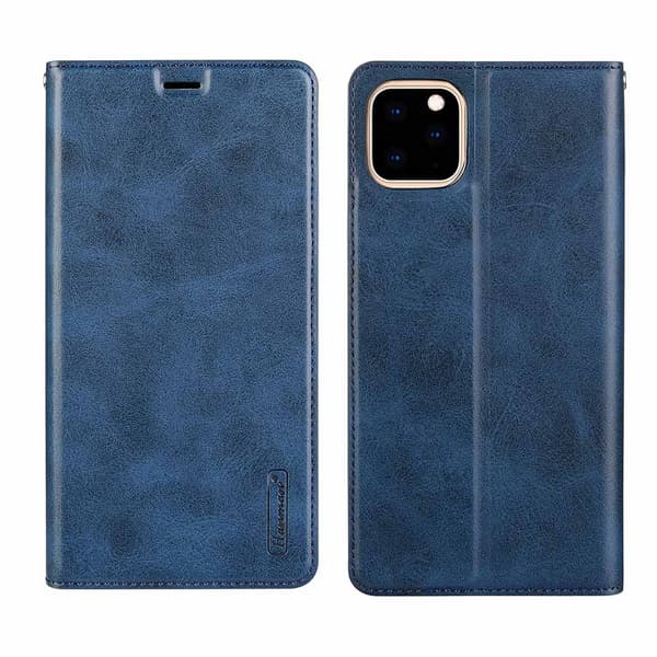 iPhone 11 - Stilsäkert Hanman Plånboksfodral Blå
