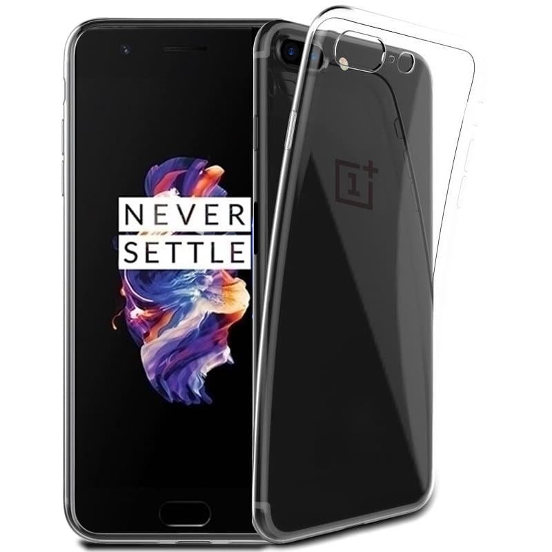 iCoverCase | OnePlus 5 | Transparent Skal
