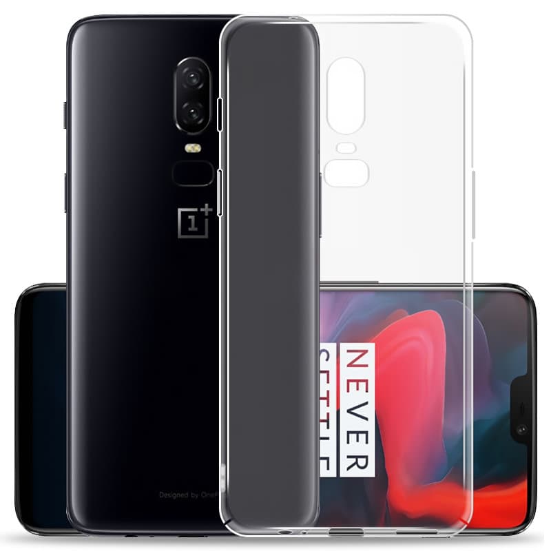 iCoverCase | OnePlus 6 | Gjennomsiktig Skall