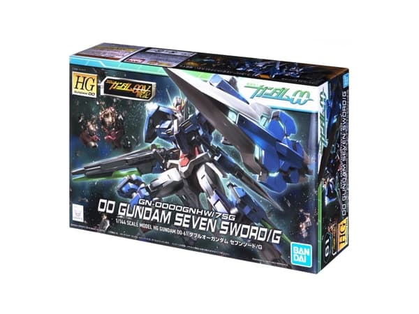 Samlerfigur BANDAI HG 1/144 OO GUNDAM SEVEN SWORD/G