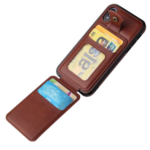 Stilrent Praktiskt Skal med Kortfack - iPhone XR