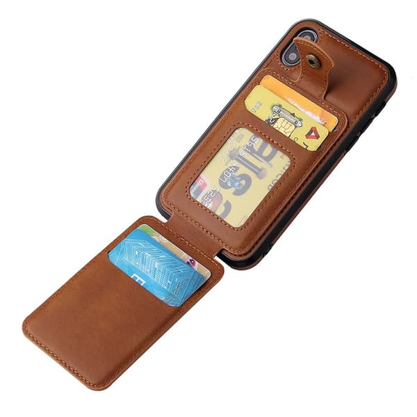 Stilrent Praktiskt Skal med Kortfack - iPhone XR