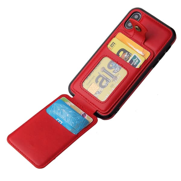 Stilrent Praktiskt Skal med Kortfack - iPhone XR