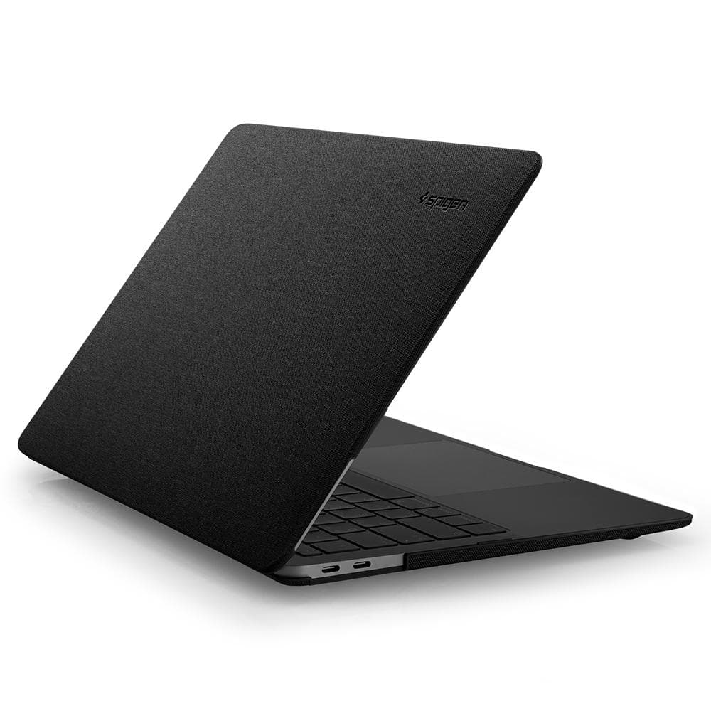 Macbook Air 13 2018 (A1932) Suojakuori Ultra Thin Musta