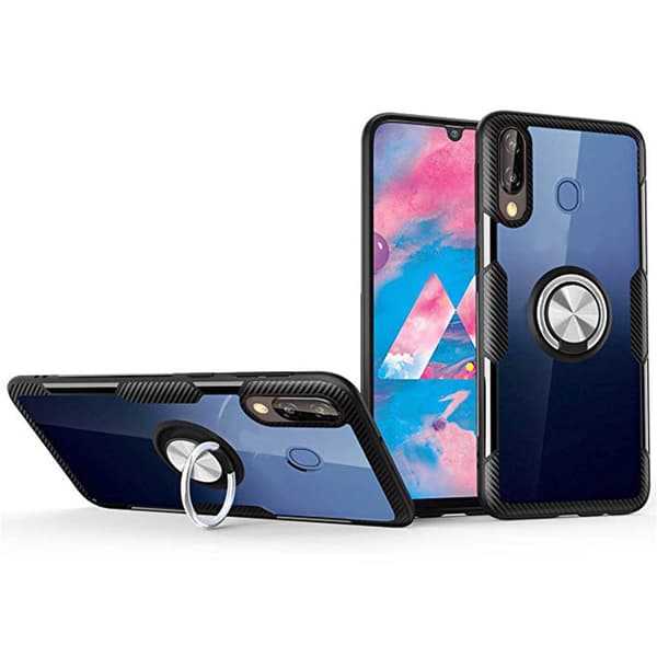 Huawei P Smart 2019 - Praktiskt Skyddsskal med Ringh�llare