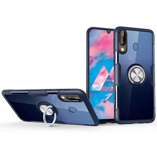Huawei P Smart 2019 - Praktiskt Skyddsskal med Ringh�llare