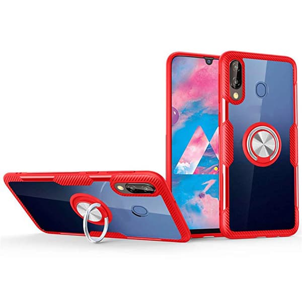 Huawei P Smart 2019 - Praktiskt Skyddsskal med Ringh�llare