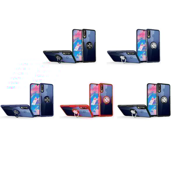 Huawei P Smart 2019 - Praktiskt Skyddsskal med Ringh�llare