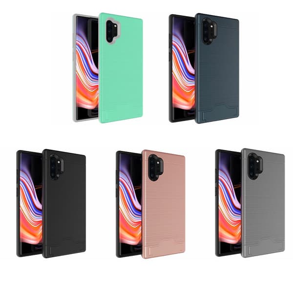 Samsung Galaxy Note10 Plus - Elegant Skal med Kortfack
