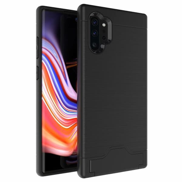 Samsung Galaxy Note10 Plus - Elegant Skal med Kortfack