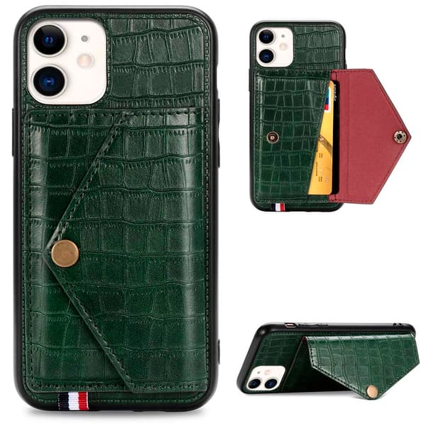 Elegant Smidigt Skal med Kortfack - iPhone 11